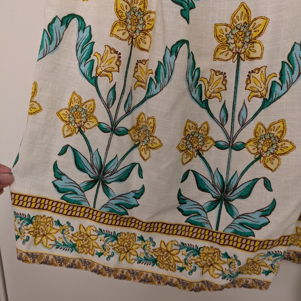 Draper James Blue Sundress with Flutter Cap Sleeves - Picture 5 of 10